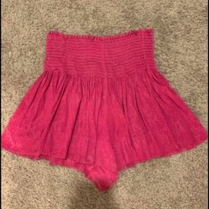 KOCH Erica Shorts in Rare Pink Python Size Small